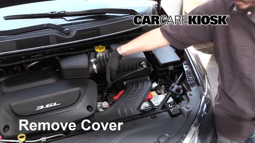 2017 Chrysler Pacifica Touring 3.6L V6 Battery Jumpstart